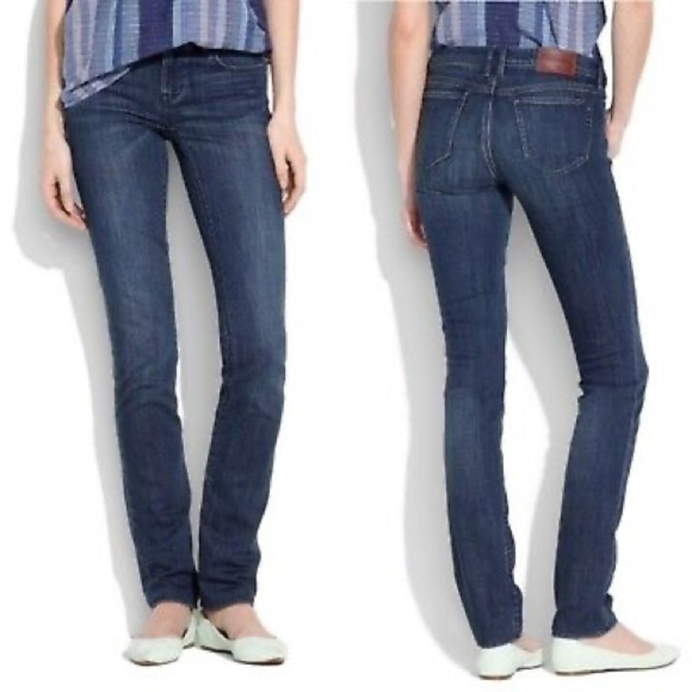 Madewell rail straight Jeans